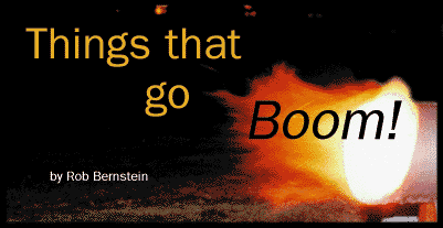 Thing That Go Boom!  by Rob Bernstein