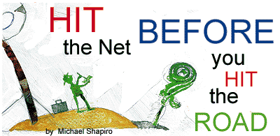 Hit the net Before You Hit the Road  by Michael Shapiro